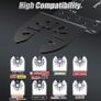 20Pcs 35mm Multi Tool Blades Oscillating Saw Wood Cutter Universal Quick Release Accessories Compatible with DeWalt Bosch FEIN Makita Multimaster Dremel (FREE POSTAGE) Image 2