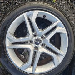 18" Genuine Audi A6 S Line Alloys with tyres