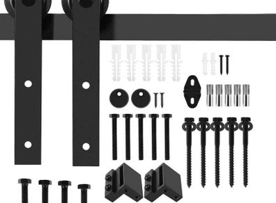 6FT Sliding Barn Door Hardware Kit