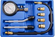 Petrol Engine Compression Tester Kit Fuel Cylinder Pressure Gauge Tool Set for Automotive Motorcycles