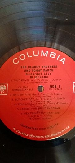 The Clancy Brothers & Tommy Makem LP Collection - 4 X LP - Irish Music