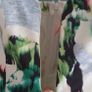 Blossom floral plunge dress Sz 12 Image 5