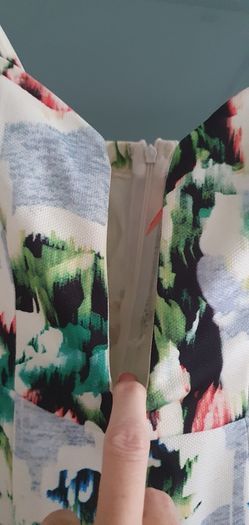 Blossom floral plunge dress Sz 12