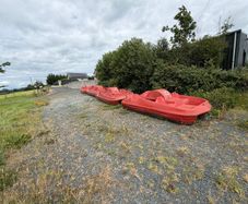 Peddle boats