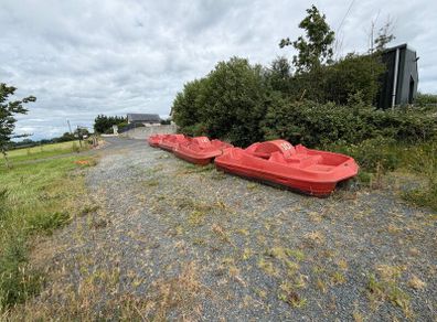 Peddle boats