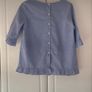 top short sleeve  Lenny b short sleeve T1 button back top Image 8