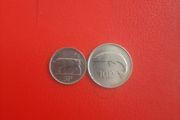 1996 Irish 5p and 10p