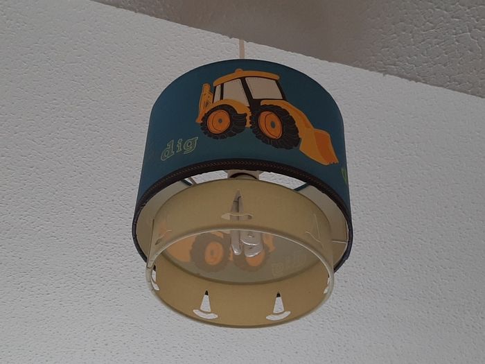 Set of 3 Canvas Wall Art & Ceiling light