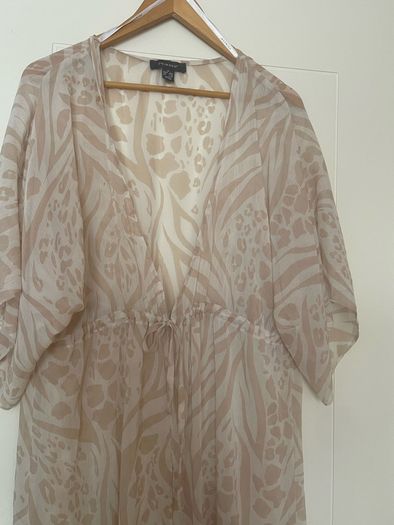 Long simwsuit coverup