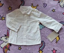 9-12m, With Tags Mamas&Papas White Shirt