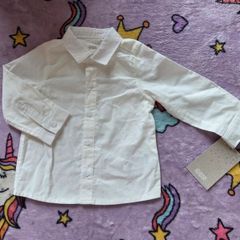 9-12m, With Tags Mamas&Papas White Shirt