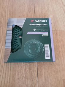 Grinder rasp disc.