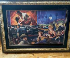 Old Hollywood Print
