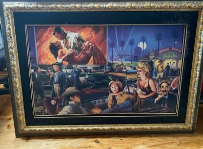 Old Hollywood Print