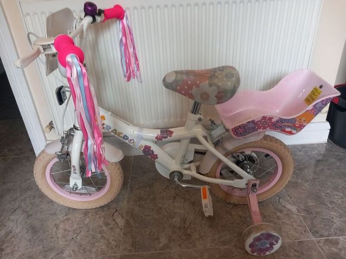 Kids ragdoll bike size 12 inch wheels
