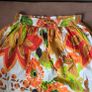 Floral 100% cotton loose summer trousers,  free size Image 4