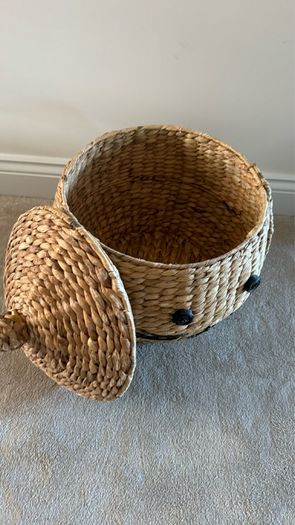 Beautiful Wicker Storage in Excellent Condition