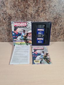 Vintage Pc Premier Manager 3 Big Box Floppy Discs