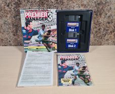 Vintage Pc Premier Manager 3 Big Box Floppy Discs