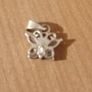 925 Butterfly diamond necklace pendant. Image 7