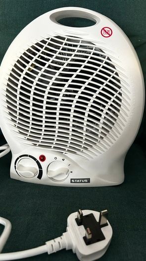 Fan Heater with 2 Heat Settings and Overheat Protection