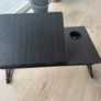 Laptop Desk, Laptop Bed Table with Foldable Legs & Cup Slot Image 4