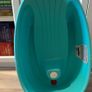 (EUR30) 100% MADE IN ITALY OKBaby Onda Baby Compact Shower Baby Bath, Turquoise Image 9