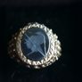 Vintage 9ct Yellow Gold  Hallmarked Gents Oval Shape  Black Onyx Ring size P - 3,6g Image 3