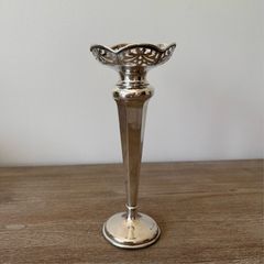Antique Silver Posy Vase