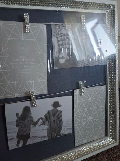 White Sparkly Picture Frame