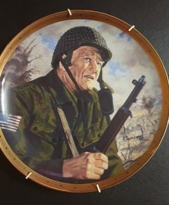 Franklin Mint Limited Edition John Wayne Decorative Plate