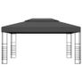 Gazebo with String Lights 3x4 m Anthracite Image 3