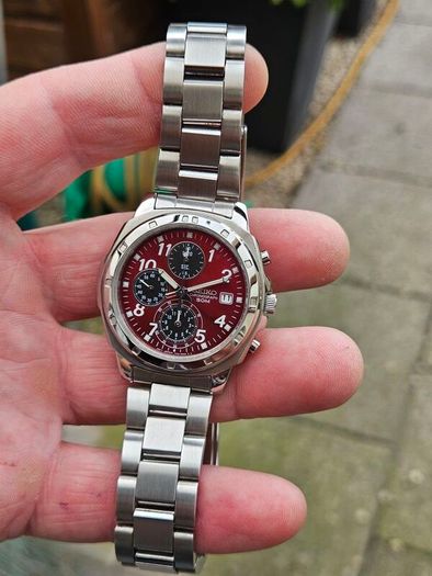 Watch Seiko Chronograph Panda.