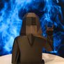 3D Printed Low Polygon Ozzy Osbourne Bust Image 3
