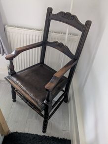 Antique wooden chair