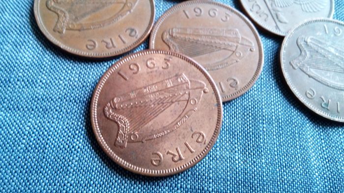 1963 Irish Pennies for sale.
