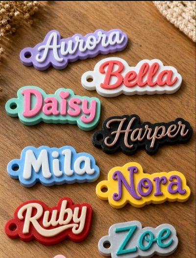 Customisable Name Keyring