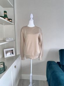 Ladies Beige Sweater from Dunnes Stores Size Xs UK 6 / EU 34