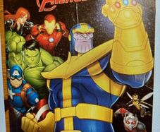Avengers (My Busy Book) plus figures.