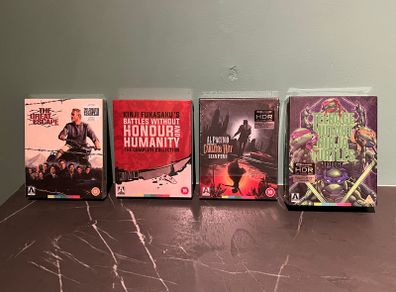 4 Arrow Limited/Special Edition Box Sets Carlitos Way/Great Escape. etc
