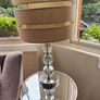 table lamp and shade Image 2