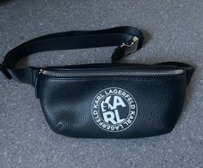Karl Lagerfeld Waist Bag Black Belt Bag