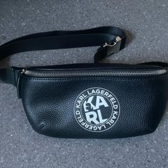 Karl Lagerfeld Waist Bag Black Belt Bag