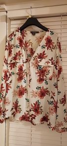 Womens floral shirt