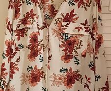 Womens floral shirt