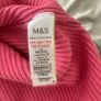 M&S pink jumper. Size M Image 7