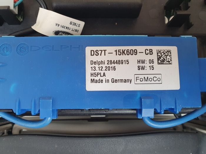 2017 Ford Galaxy Head Console Unit