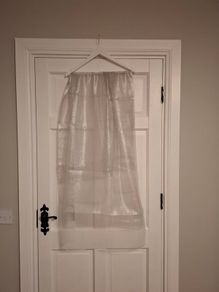 Organza Shimmery Silver Shawl