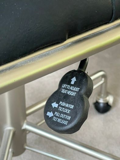 CB2 Ad Black Executive Office Chair / Desk Chair