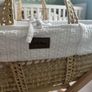 The Little Green Sheep Moses Basket - White Image 5